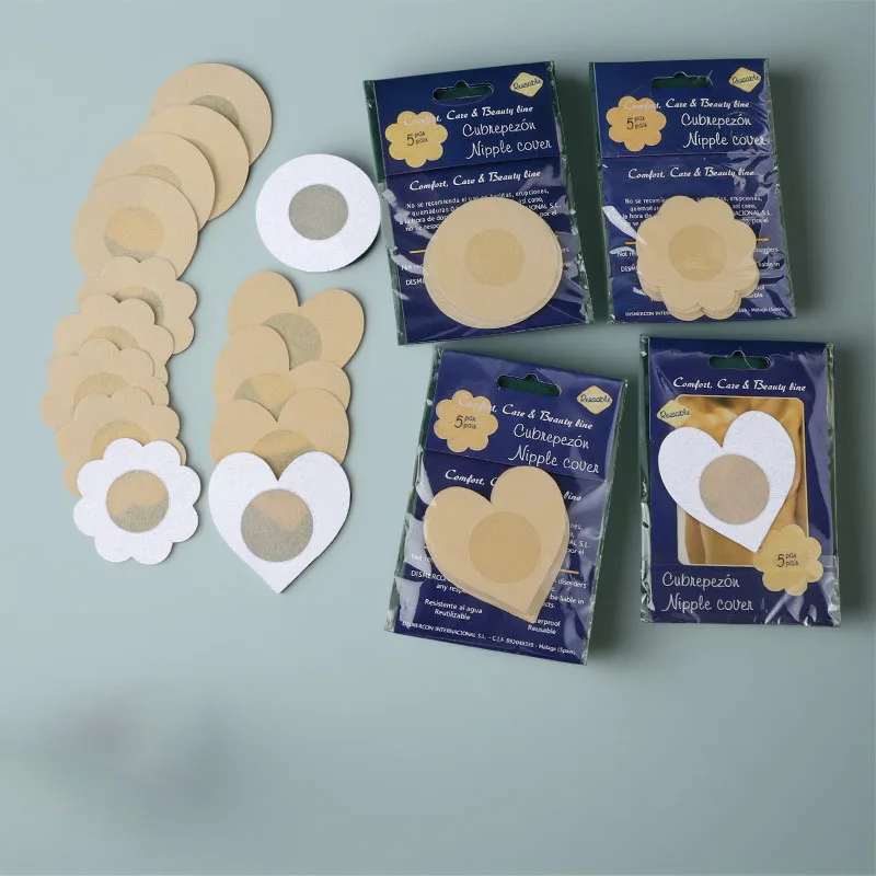 20/50/100pcs Nipple Covers Nipple Sticker Women Adhesive Disposable Invisible Self-Adhesive Chest Sticker