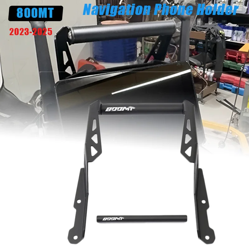 

12MM+22MM 800MT For 800MT 800 MT 2023 2024 2025 Motorcycle Accessory GPS Navigation Phone Holder Mount Bracket