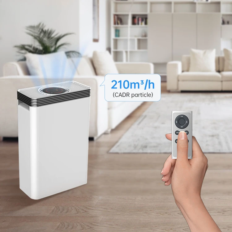 Wifi Smart App Control China Multifunctional Large Commercial Household Electrostatic Air Purifier