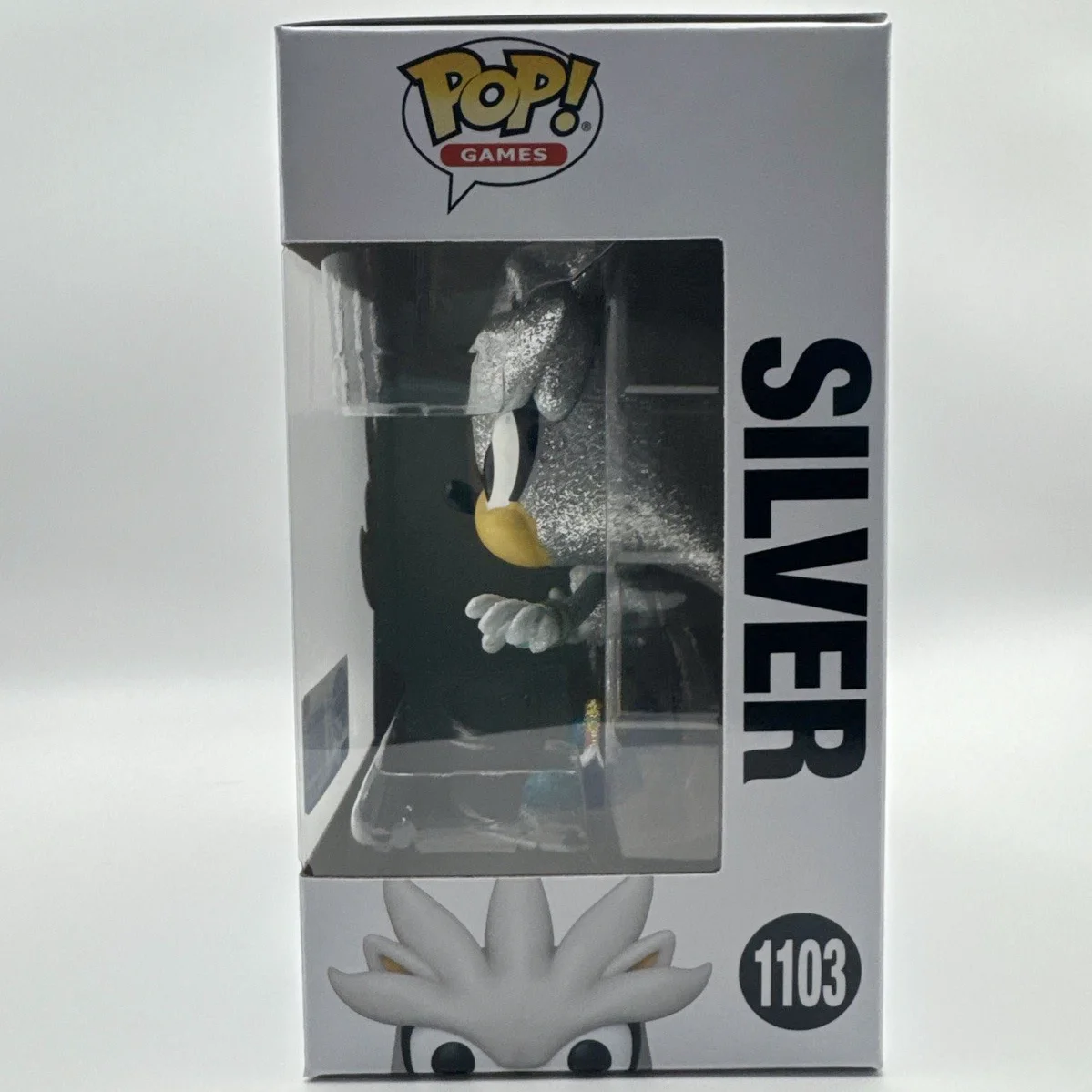 Sonic Il riccio pop! Argento (Diamante) 1103 Figure FUNKO Figura in vinile da 4,5 pollici da collezione in edizione limitata modello bambola giocattolo