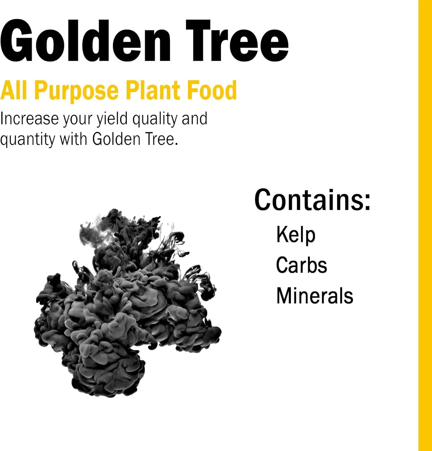 Golden Tree: Best Plant Food for Plants & Trees - All-in-One Concentrated Additive - Vegetables, Flowers, Fruits, Lawns, Roses