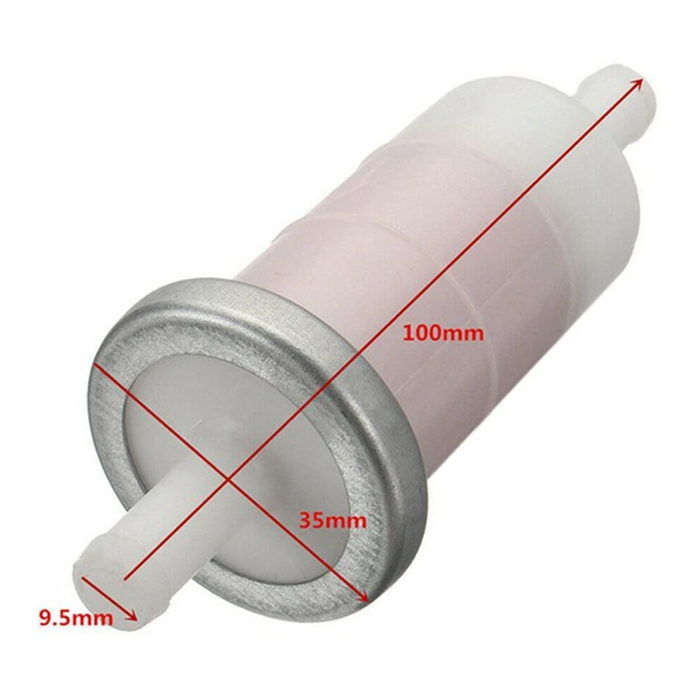 6Pcs 3/8Inch 10MM Motorcycle Fuel Filter for CBR600 VT750 600 VT1100 16900-MG8-003 49019-105