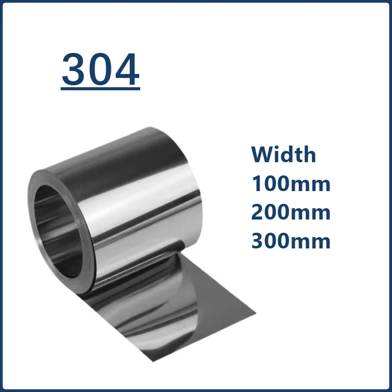 

Ultra-Thin 304 Stainless Steel Belt 0.01 0.02 0.03 0.05 0.08mm Width 200mm 300mm Scientific Research Experiment
