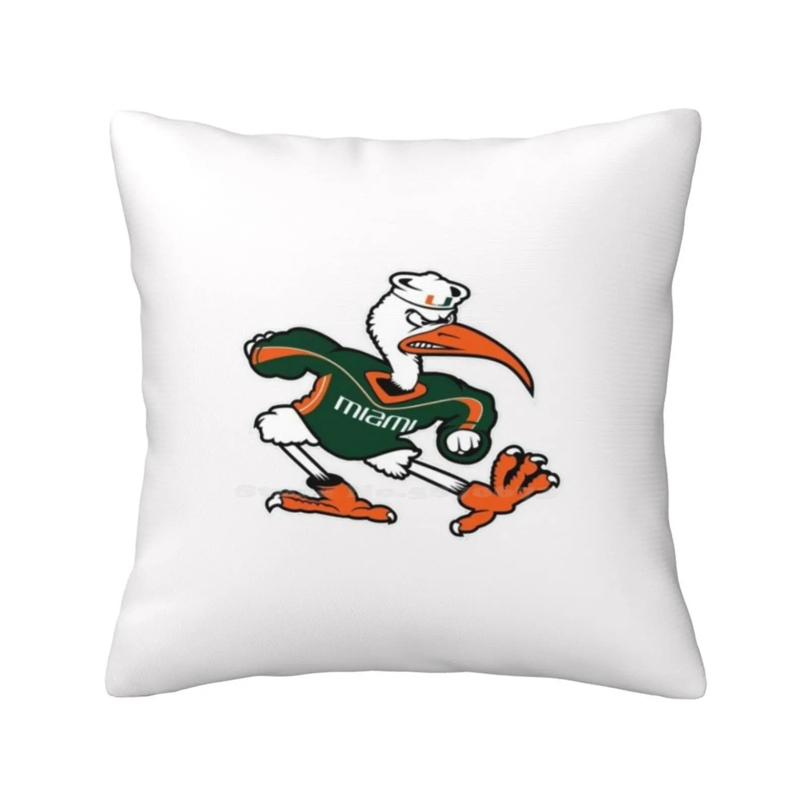 Amazing Miami Design Bedroom Office Hug Pillowcase University Of Miami Cames Florida Miami College Umiami Go Canes The U 305