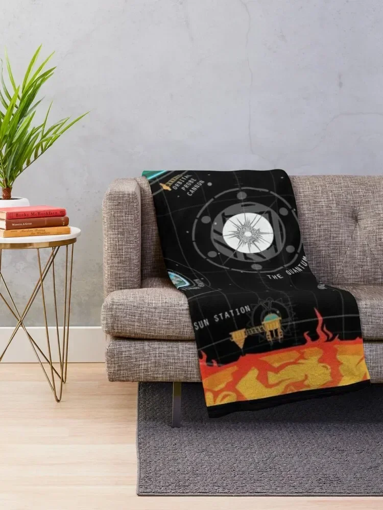 Outer Wilds poster Throw Blanket Large for babies Warm Blankets