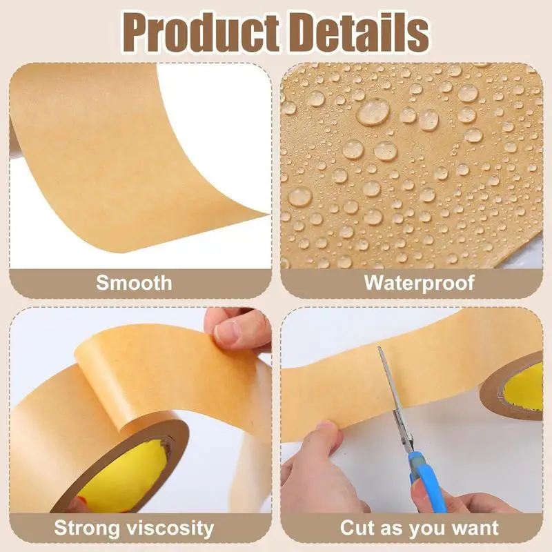 Cicada Tree Wrap Protection Tape Anti-Insect Sticky Crawling Insect Tree Tape for Protecting Fruit Trees Sticky Barrier
