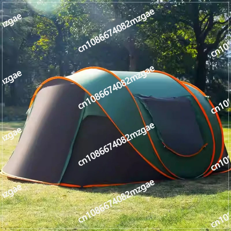 Family Pop-Up Tent, Fully Automatic Instant Unfold Rain-Proof Design – Ultralight Portable Dampproof Camping Shelter for Outdoor