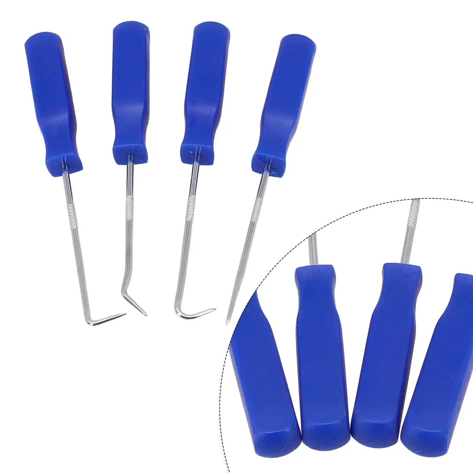 Pengambil kait otomatis penarik segel minyak cincin O ekstraktor 90 derajat Gasket Trim pencuci Remover alat pemeliharaan cuci