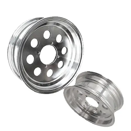 Llantas de vacío de rueda de 10 pulgadas, cubo de aleación de aluminio para piezas de motocicleta de bicicleta 2,50-10 2,75-10 3,00-10 3,50-10 4,50-10