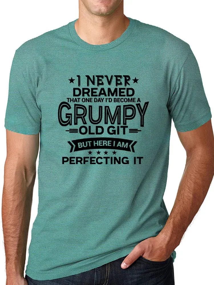 streetwear fashion   Old Git Mens Funny  present for dad grandad Grandpa funny t shirt slogan novelty gifts Birthday