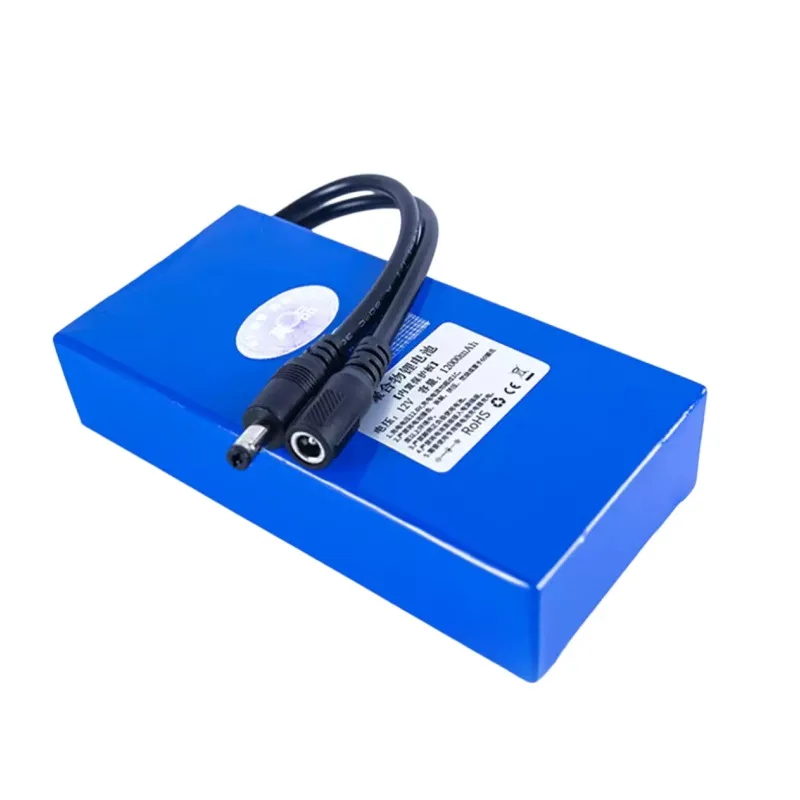 Replacement battery 12V polymer lithium battery small volume rechargeable audio LED light box 12V outdoor headlight battery
