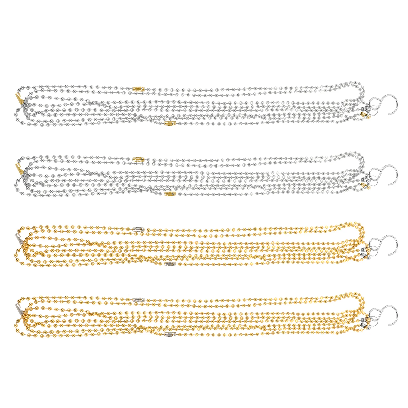 4 Pcs Volleyball Nets Measurement Chain Tool Outdoor Referee Equipment Supplies