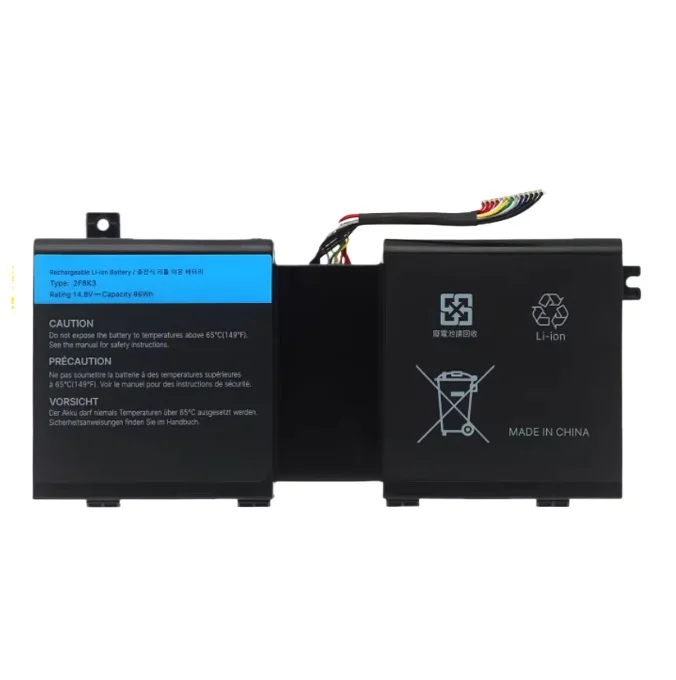 

2f8k3 for dell 17/18 m17x r5 m18x r3 p18e p19e laptop battery 2600mah