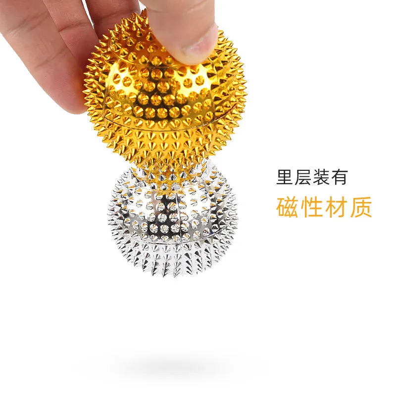 Magnetic Hedgehog Massage Ball Stab Hard To Relax Muscles Hand Massage Domestic Foot Massage Academia Massageador Beauty Health