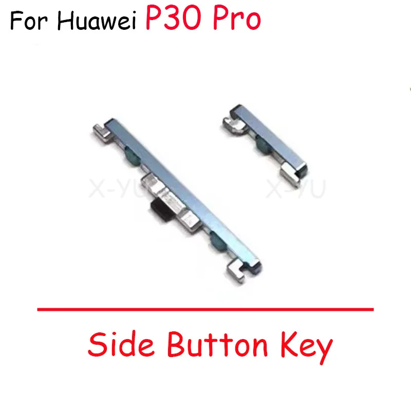 For Huawei P20 P30 Pro Power Button ON OFF Volume Up Down Side Button Key Repair Parts