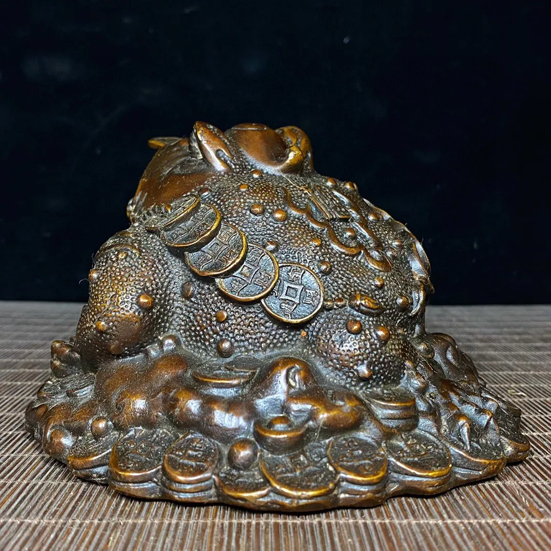 Pure copper, old brass, golden toad biting money, jewelry, home decor, stationery, miscellaneous items, and collectibles in shop