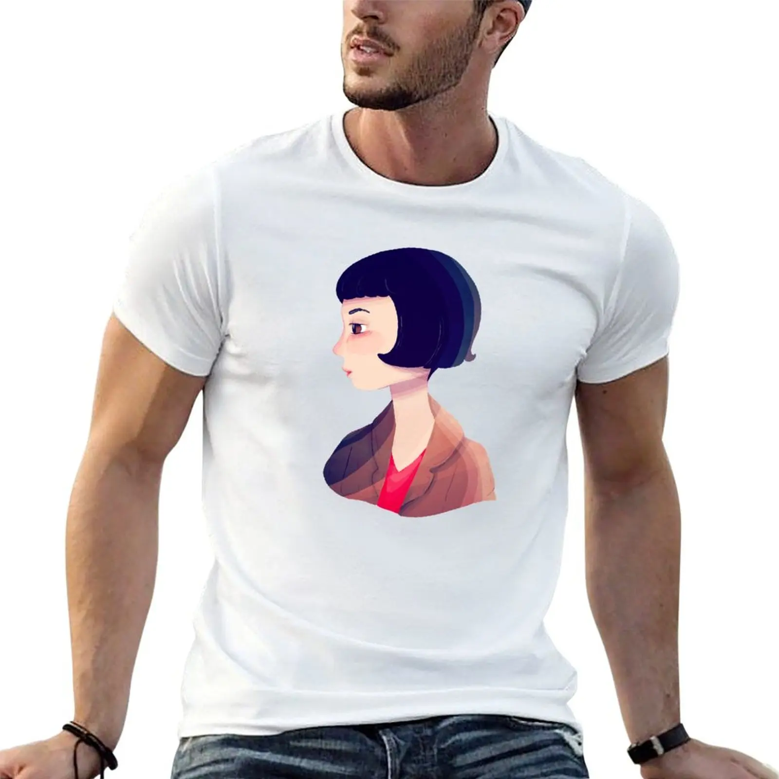 

Amelie T-Shirt t shirts for man cotton man t shirt graphic t shirt man casual T-shirt