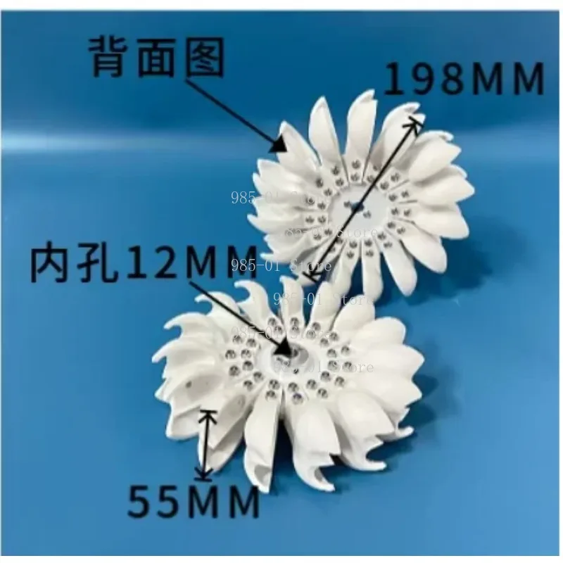 DIY Hydro Generator High-Efficiency Pelton Turbine - Lightweight Durable Impulse Wheel Blades