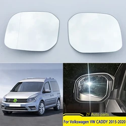 Car Wide Angle Heated Side Mirror Glass for Volkswagen VW CADDY 2015 2016 2017 2018 2019 2020