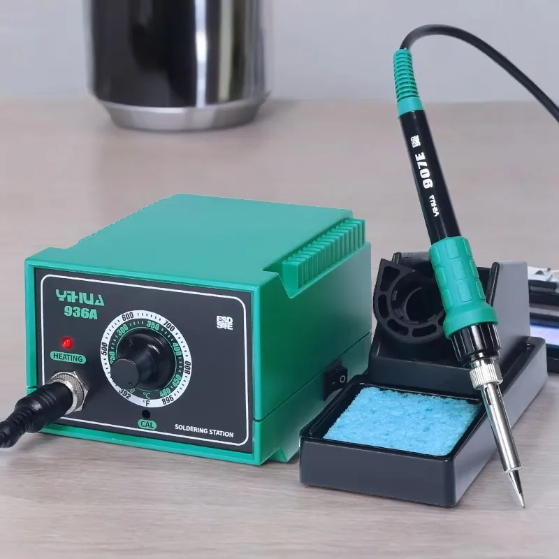 

YIHUA 936A Mobile Phone IC Repairing Tools Large Power 60w Electric Soldering Iron Station