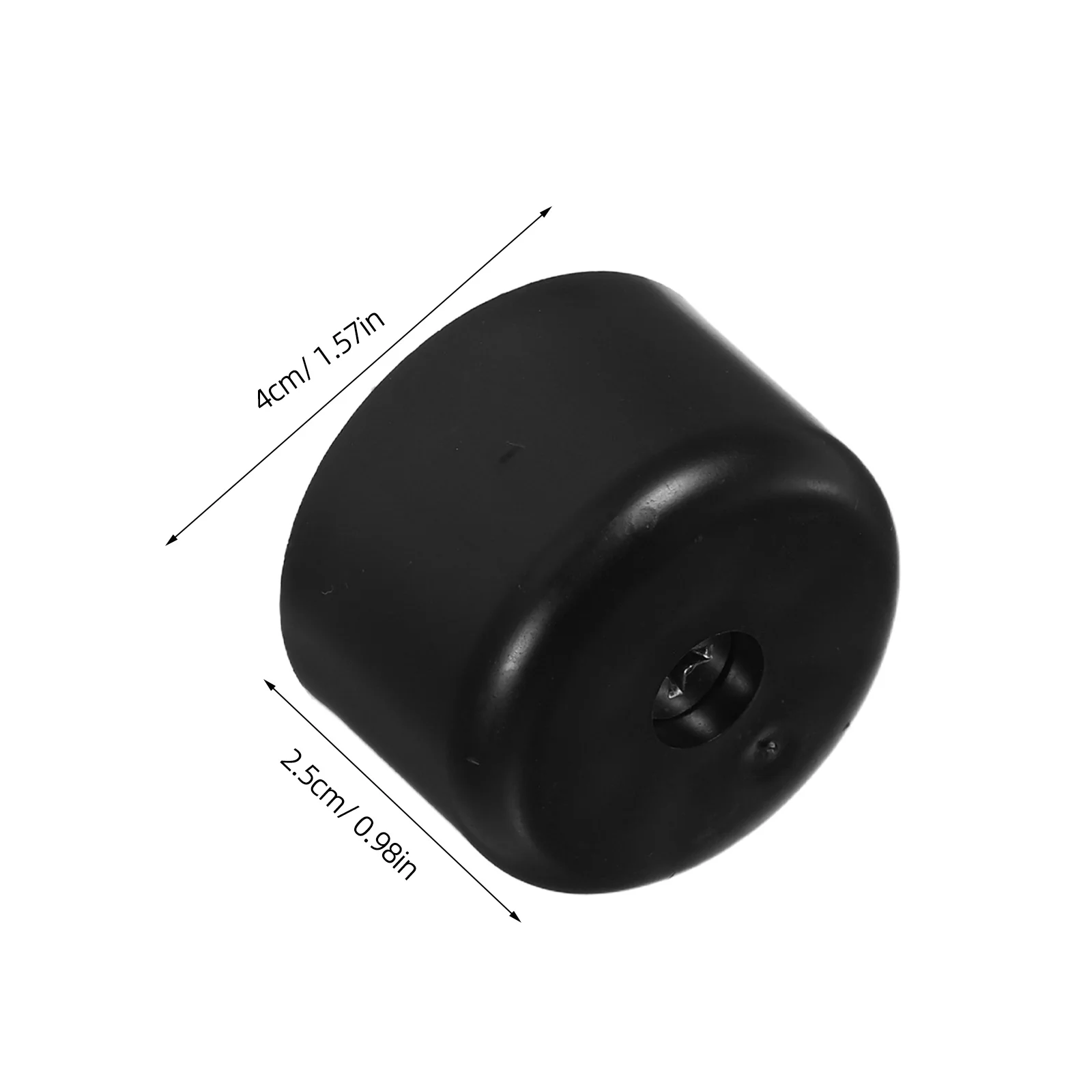 8pcs Round Sofa Feet Plastic Furniture Legs Replacement Anti-Scratch Caps For Couch Cabinet Chair Support Hardware Furniture