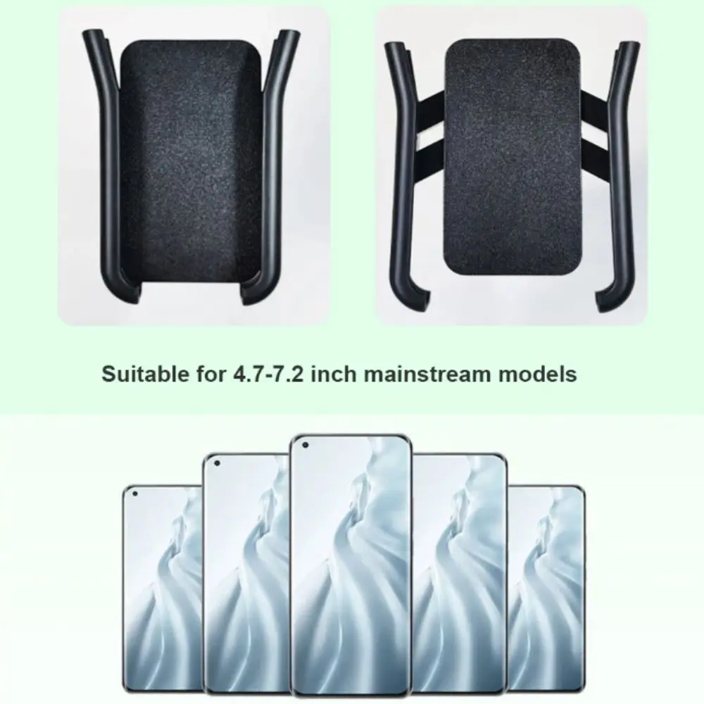 Baby Stroller Cellphone Holder 360° Rotate Baby Pram Phone Bracket Shockproof Handfree Mobile Phone Support Stroller Accessories