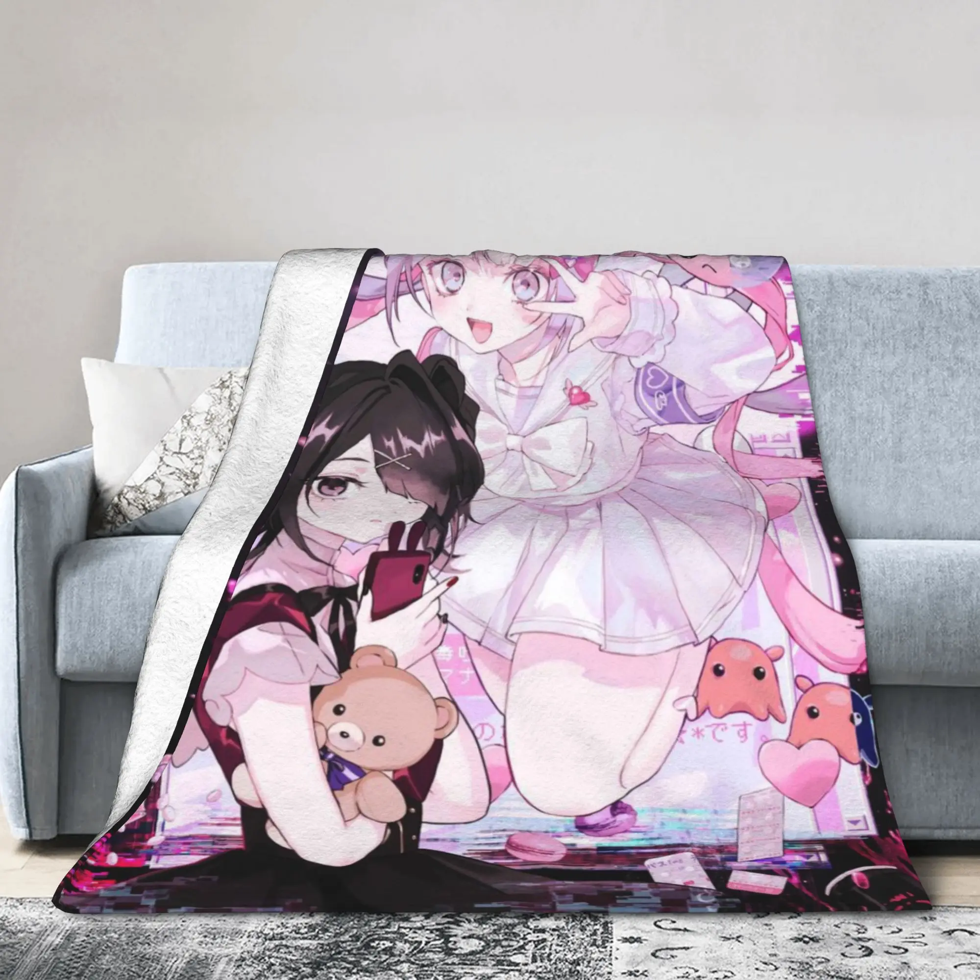 

Одеяла Needy Girl Streamer с перегрузкой, фланелевые уютные легкие тонкие пледы для дивана, одеяла