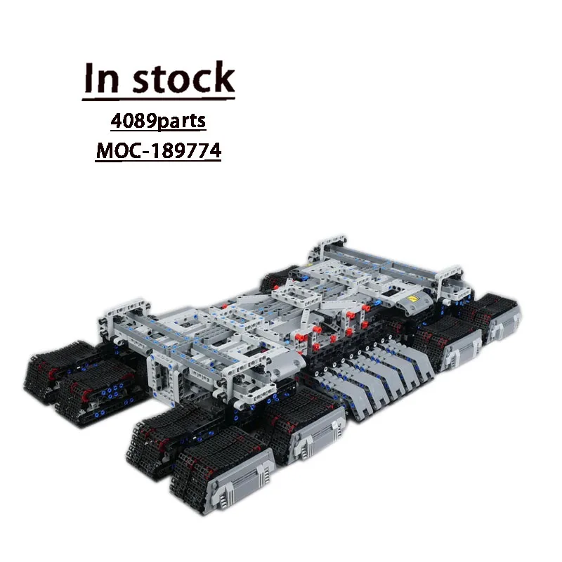 

MOC-189774 "Dune" Spice Harvester Chassis Building Block Model 4089 PartsMOC Creative Boy Kids Birthday Building Block Toy Gift