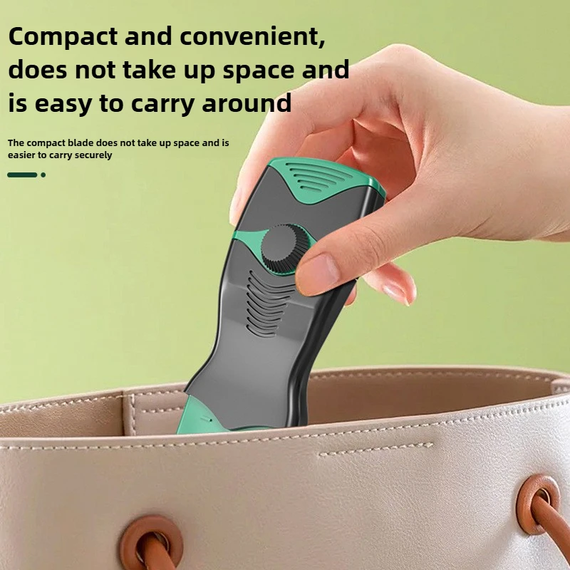 BAOLIAN Plastic & Metal Razor Blade Scraper, Window Glass Cleaner, Vinyl Film & Adhesive Remover Tool for Car & Home view 4