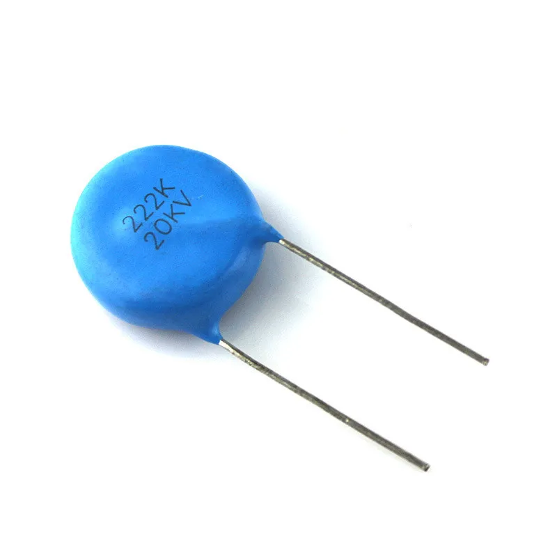 Free shipping 20pcs/lots 222K 20KV 20KV222 2200PF 2.2nF 0.0022UF High frequency ignition capacitor of inverter welding ma