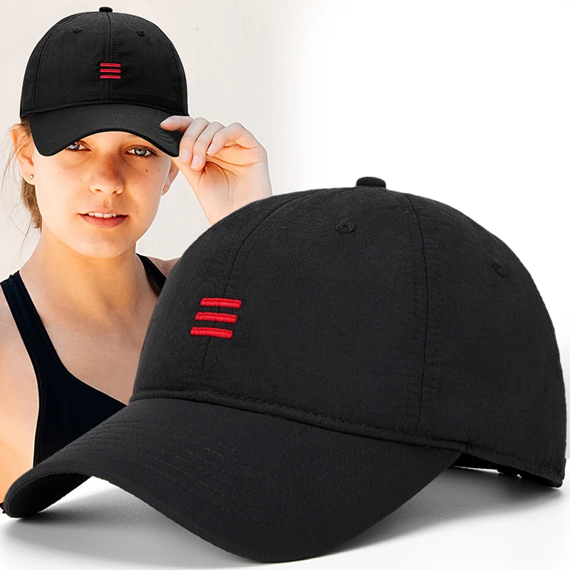 Quick Dry Breathable Running Hat for Women Men Baseball Cap Adjustable for Big Head Oversize XXL Golf Outdoor Sports Hat