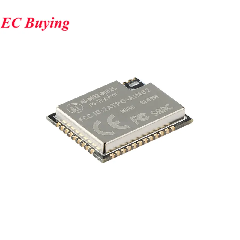 Ai-M62-M01L WiFi6 BLE5.3 منخفضة الطاقة متوافقة مع بلوتوث BLE 5.3 واي فاي واي فاي 6 كومبو وحدة لاسلكية BL616 رقاقة MSHWB01L-IB