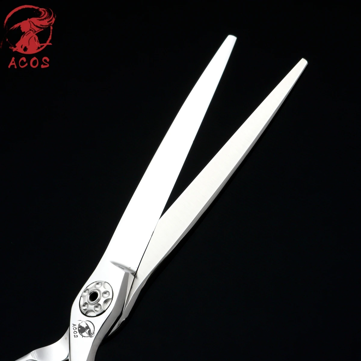

ACOS 5.5inch Professional Barber Scissors Multifunctional Thinning Shears Japanese 440C Steel for Home Salon Barber Tools