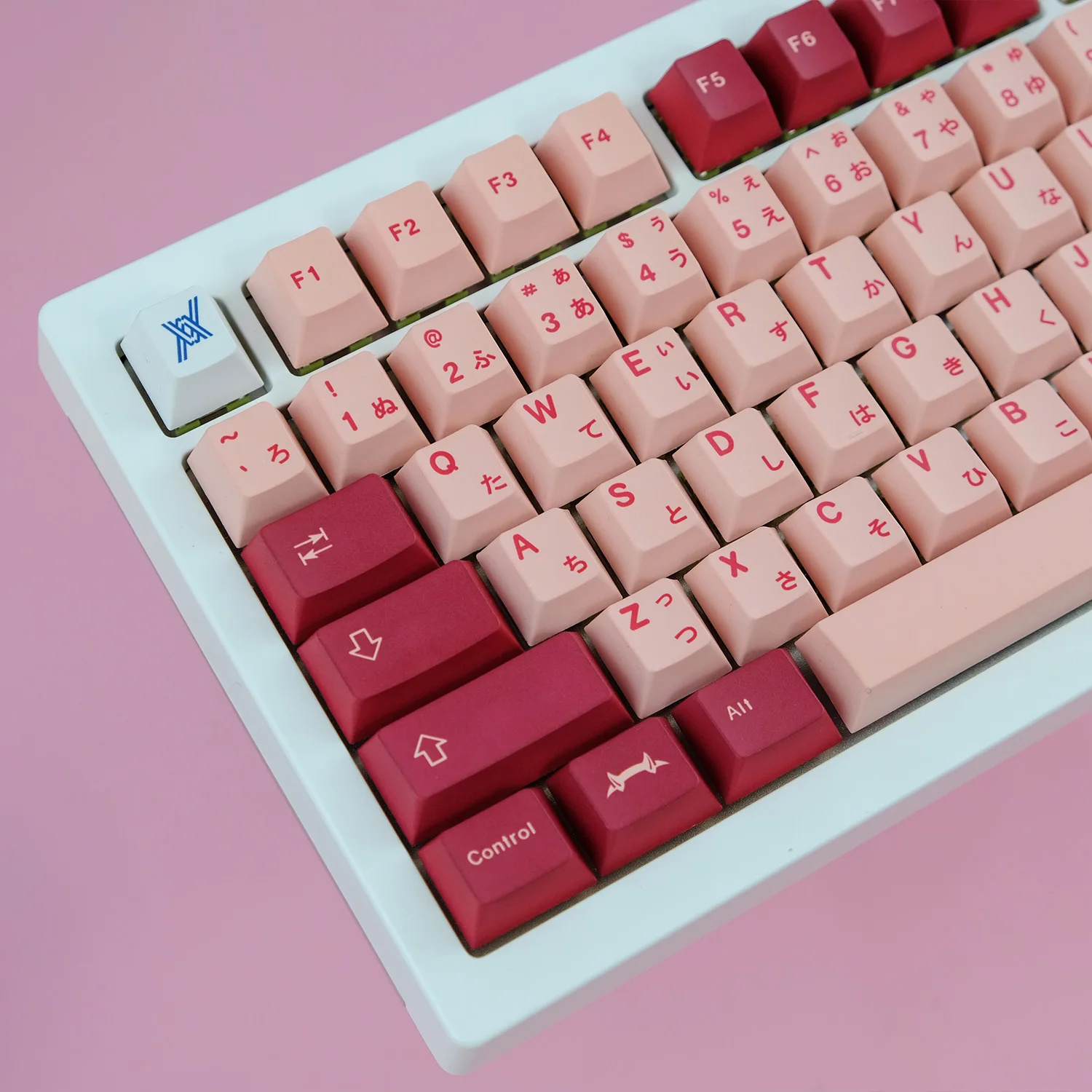 

129 Key GMK Darling Theme Keycap Cherry Profile PBT Five-Sided Dye SUB Japanese Keycaps for MX Switch Layout Mechanical Keyboard