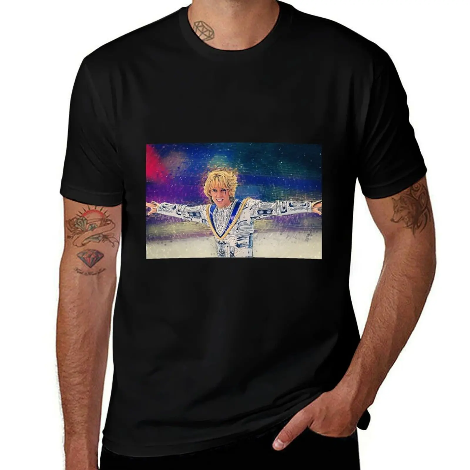 Blades of Glory T-Shirt Gym Wear Breathable Short Sleeve Tee