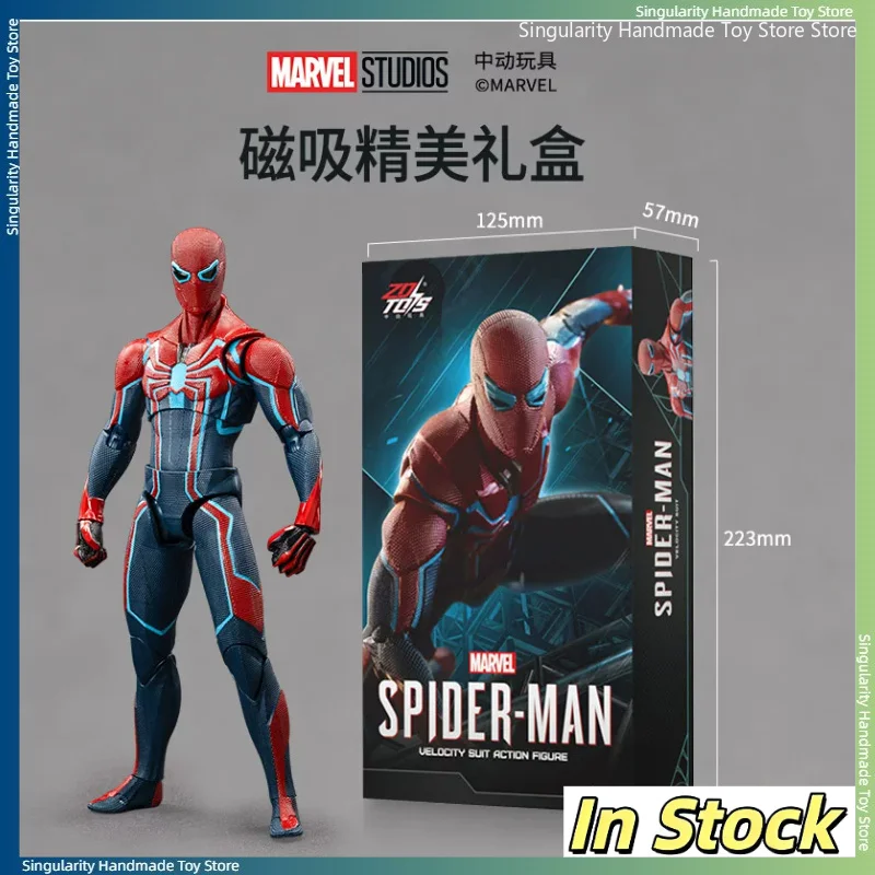 【In Stock】 Zhongdong Toy Marvel Spider Man Rapid Battle Dress Game PS4 Marvel Spider Man Can Make Model Toys By Hand