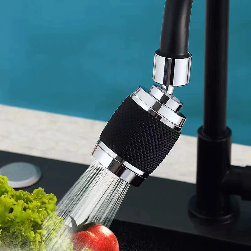 Universal Rotating 3 Modes Faucet Filter Extender Multifunctional Anti-splash Bubbler Adapter Pressurized Water Outlet﻿