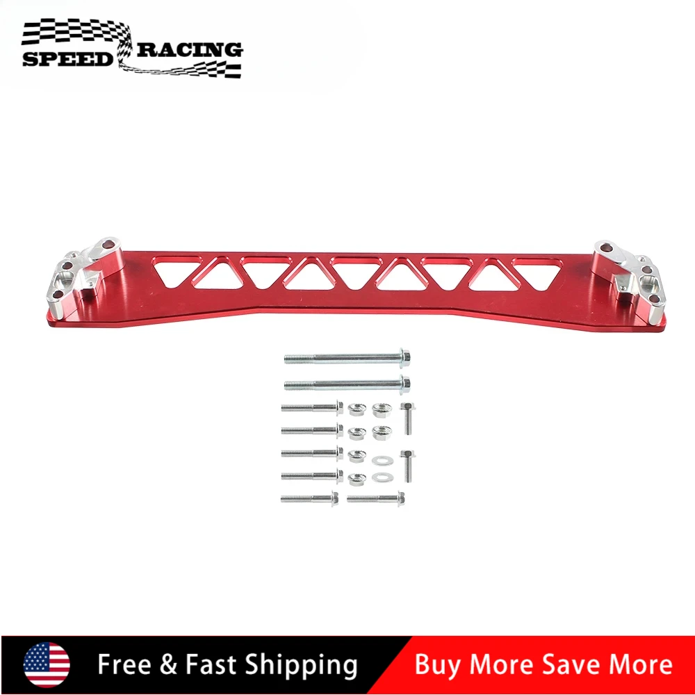 

Высококачественная алюминиевая распорка заднего подрамника, опорный стержень для Honda Civic EK 1996-2000 годов, красный, синий RSB-1004