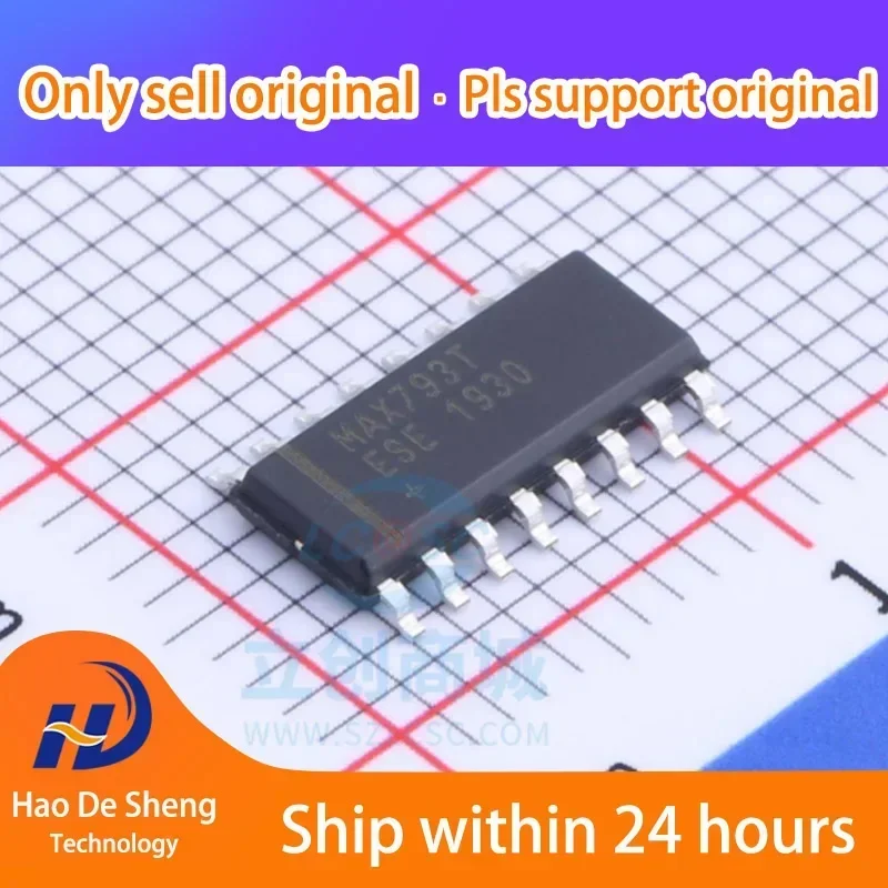 

10PCS/LOT MAX793TESE+T MAX793 SOP-16 MAX793TESE New Original in Stock