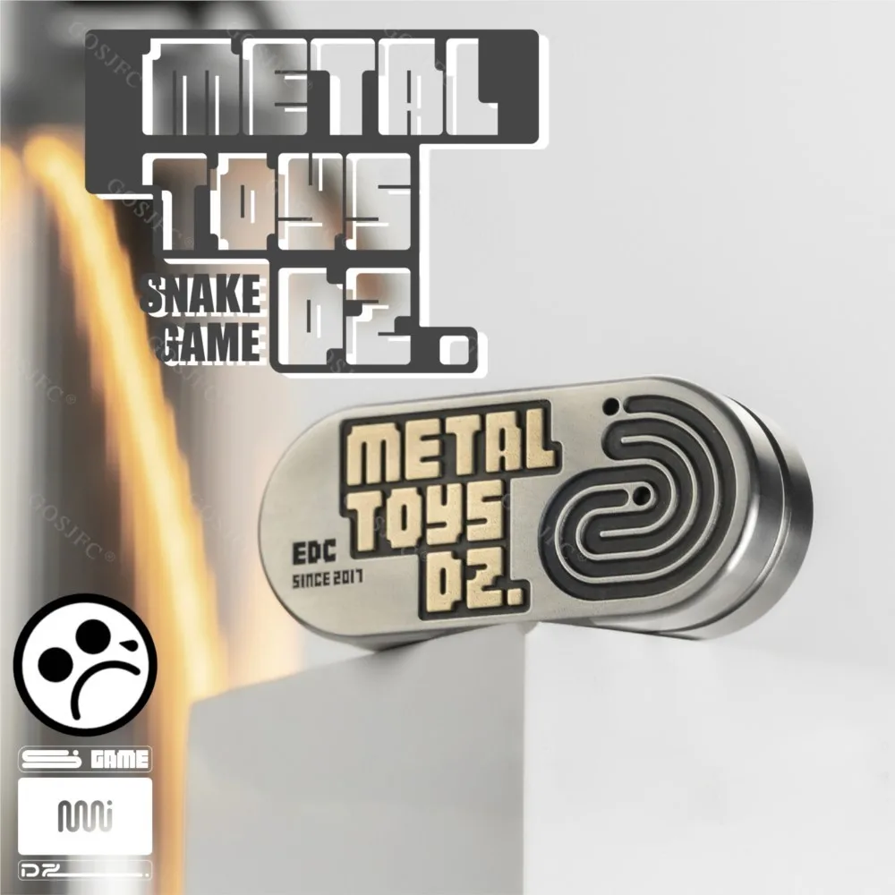 

Dz.2025 New TOPB Stainless Steel Mechanical Fidget Slider Stress Relief Toy EDC