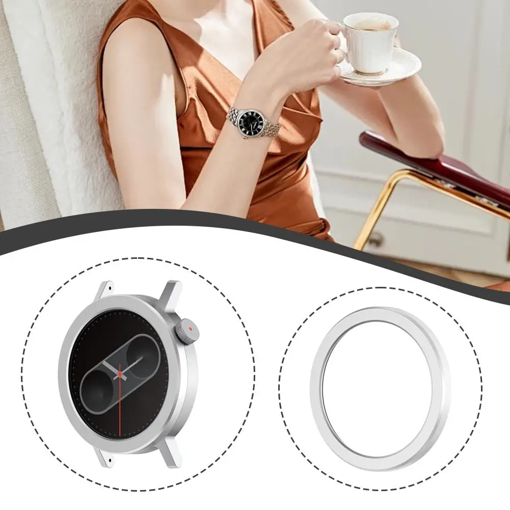 Bisel de Metal para reloj CMF Pro2, protector antiarañazos, carcasa de bisel, parachoques de repuesto para reloj CMF Pro 2, accesorios E2Q8