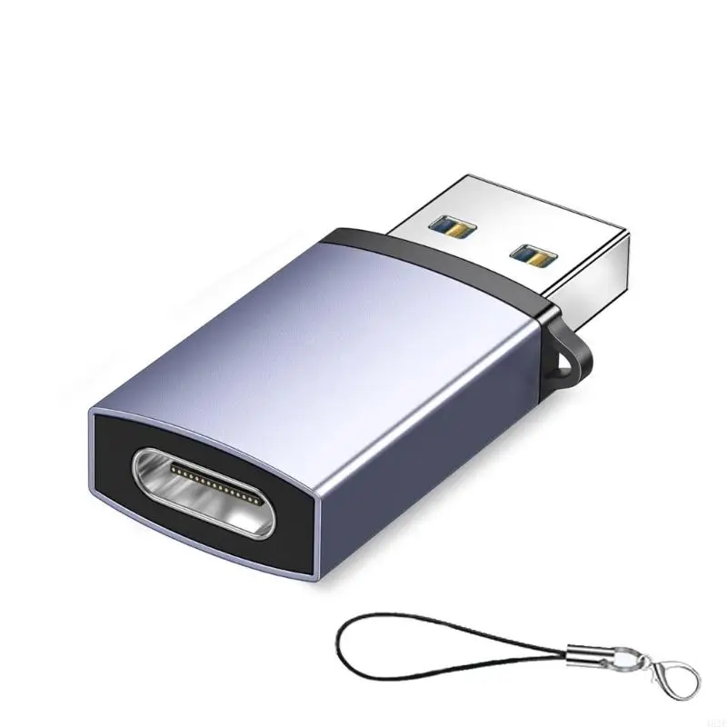 

462E Fast Speed USB C to USB Adapter 459Mbps Data Transfer USB C to USB OTG Converters for Laptops Tablets