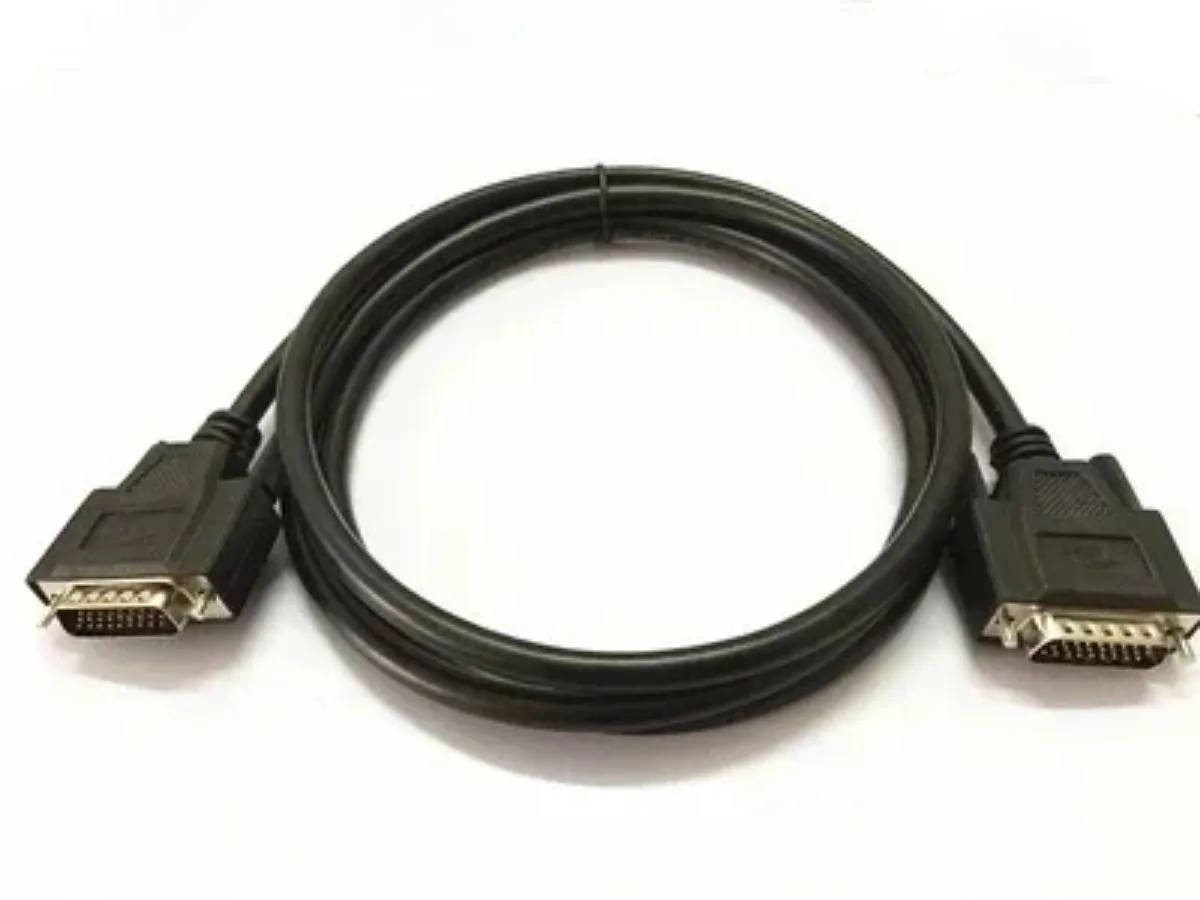 DB26 ذكر لنقل البيانات تمديد كابل ، 26Pin سلك اتصال ، أسود ، 50 سنتيمتر ، 1.5 متر