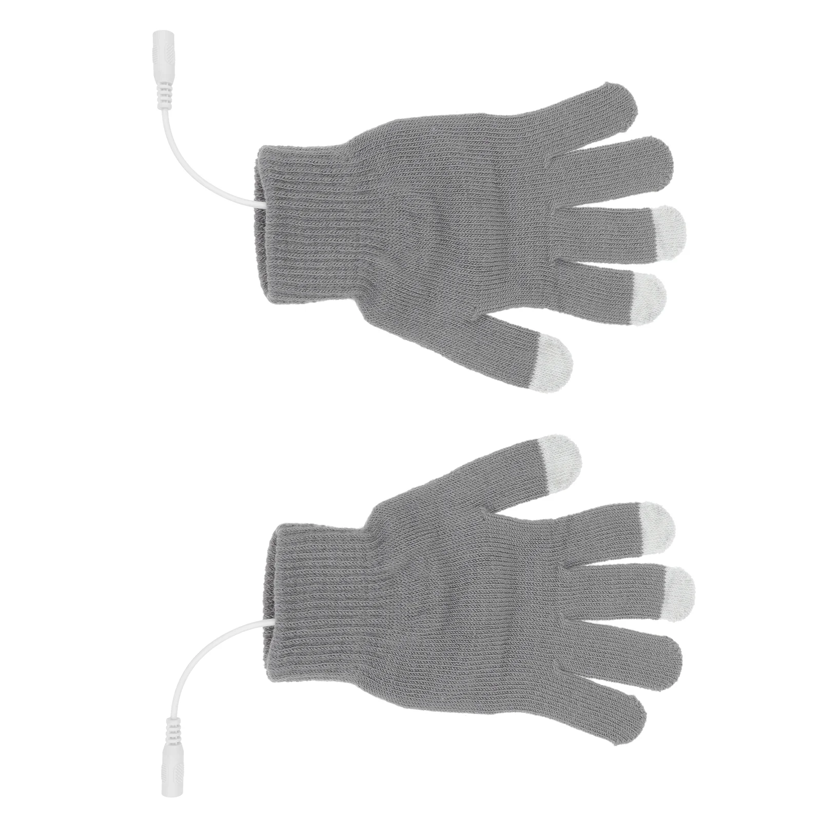 Heating Gloves Fluffy- Lined Touch Screen USB Heated Mitten Unisex Cotton Electric Keep Warm Women's