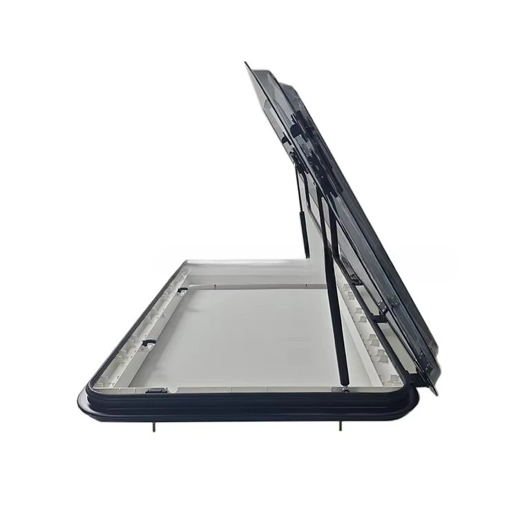 Double Acrylic RV Light Emitting Diode Sunroof Aluminum Frame RV Roof Window Sunroof
