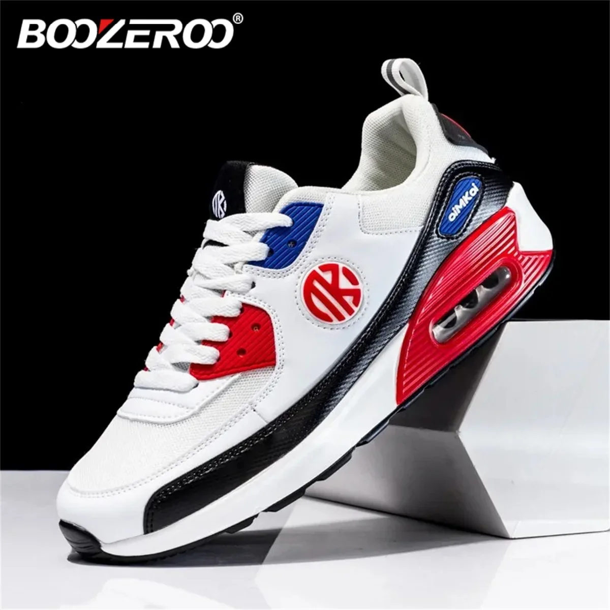 BOOZEROO Fashionable Men's Casual Sneaker Outdoor Hiking Shoes Comfortable Office Driving  Flats