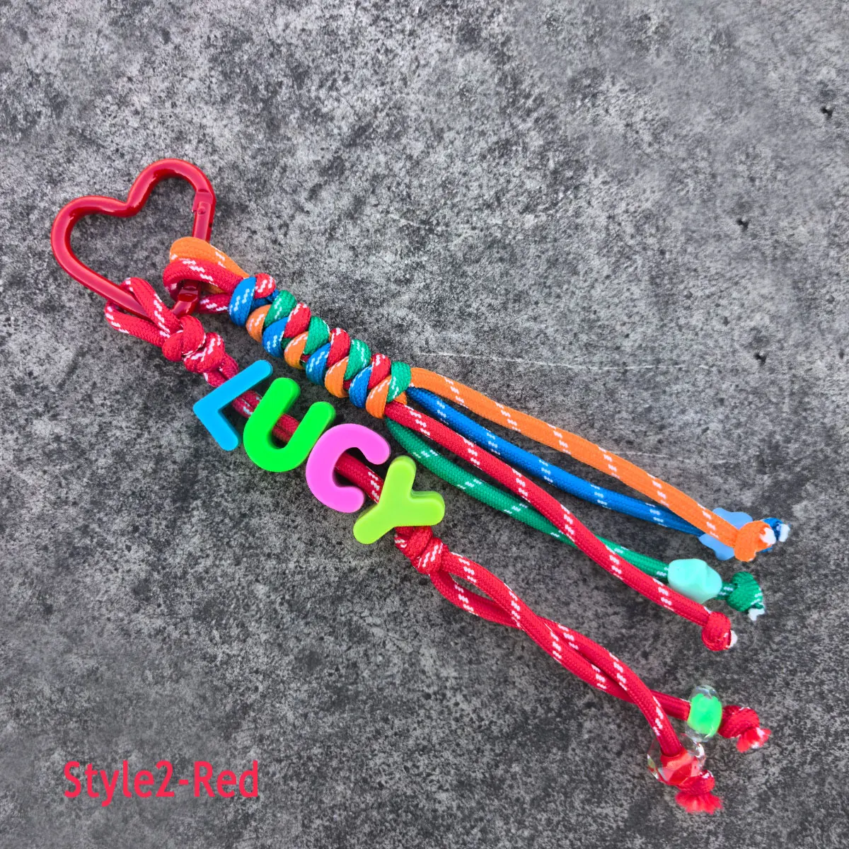 Customizable Hand-Woven Bag Decoration, Colorful Gift
