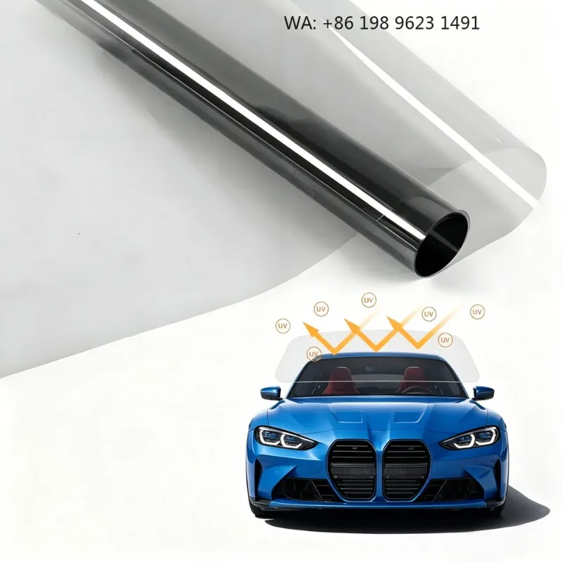 High TSER Nano Ceramic Car Window Tint High Heat Rejection Anti UV HD Clarity Privacy Solar Film Wholesale Manufacturer