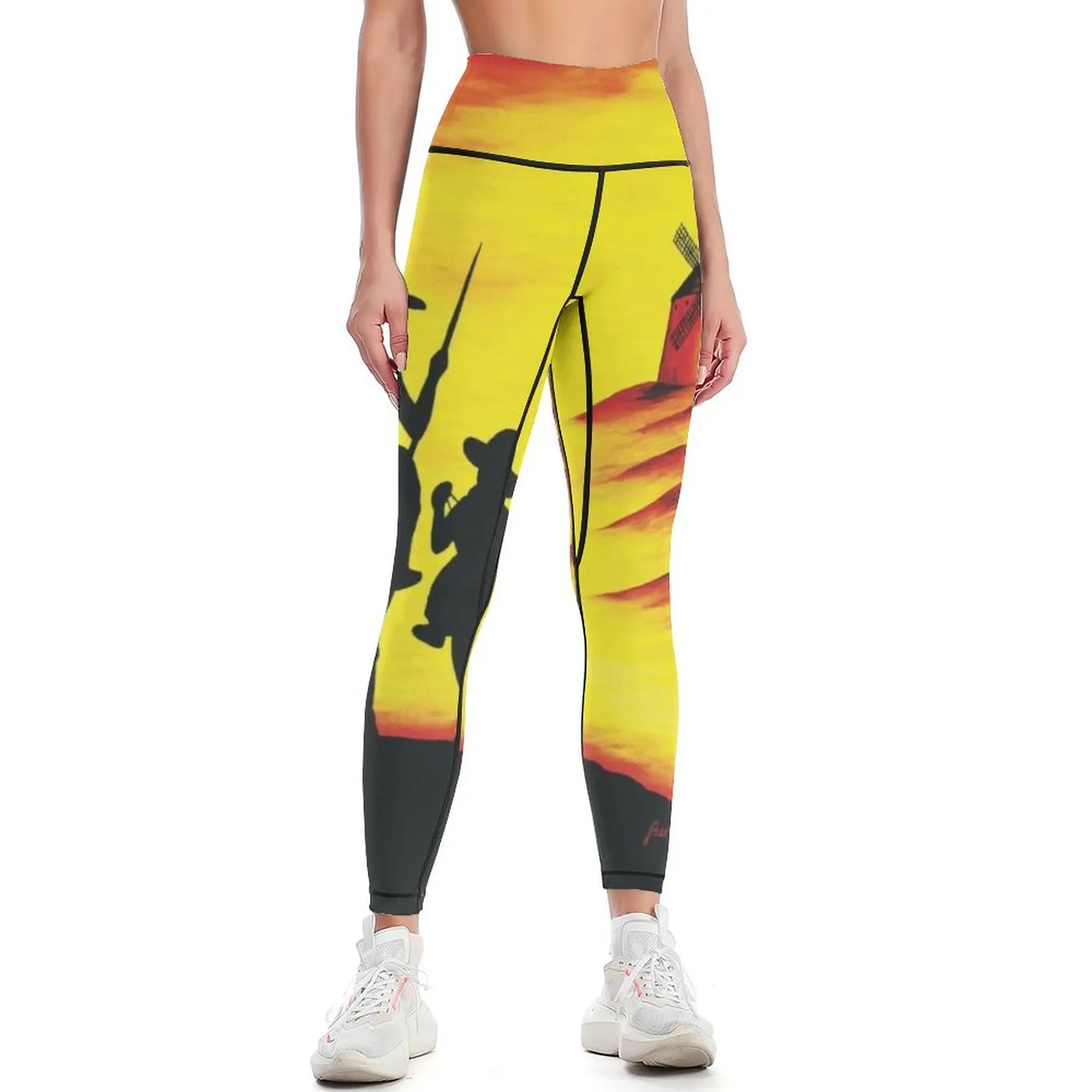 

The man of La Mancha Leggings high waist sportswear woman gym 2024 active wear sports tennis for Womens Leggings