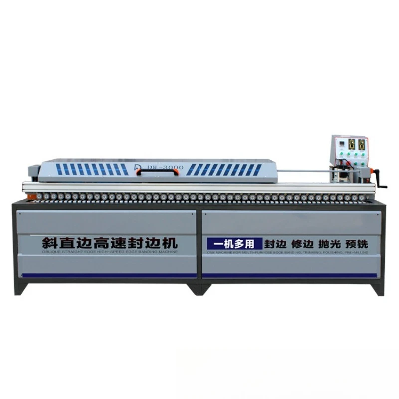Fully automatic 45 degree oblique, straight edge banding machine, straight edge banding machine